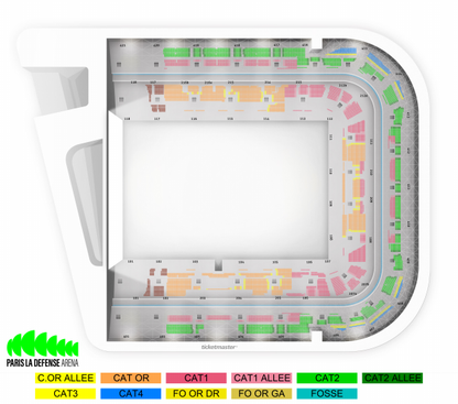Billet Bad Bunny Paris La Défense Arena Catégorie 2 - 5 Juillet